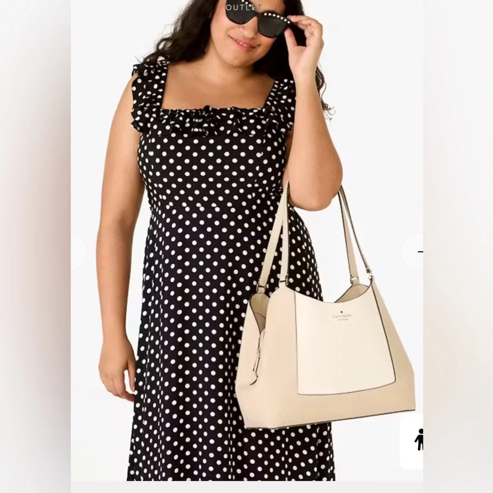 Lena Colorblock Large Triple Compartment Shoulder Bag Kate Spade Originally $449